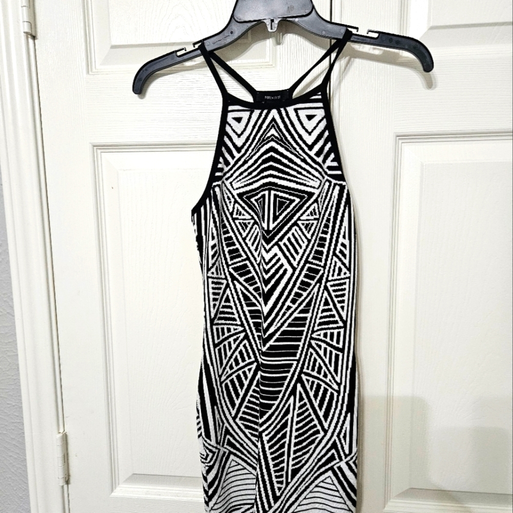 Mini Dress Geo-print
